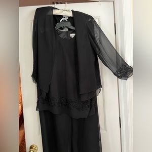 Worn once for an anniversary party! Beautiful 3 piece